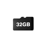 Black 32GB microSD card.