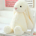White long ear rabbit plush doll for bedtime cuddling, nursery decor and comforting sleep company.
