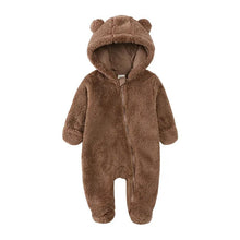 Brown teddy bear onesie (option 2)