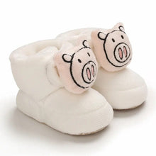Winter snow baby boots with warm fluff lining and colloidal sole, photo 128 for comparing available boot colours.