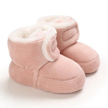 Winter snow baby boots with warm fluff lining and colloidal sole, photo 15 for daily winter wear.
