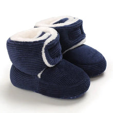 Winter snow baby boots with warm fluff lining and colloidal sole, photo 37 for keeping baby toes warm on chilly days.