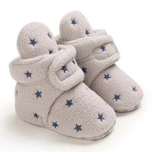 Winter snow baby boots with warm fluff lining and colloidal sole, photo 38 for comparing available boot colours.