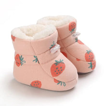 Winter snow baby boots with warm fluff lining and colloidal sole, photo 52 for snow day outings.