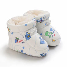 Winter snow baby boots with warm fluff lining and colloidal sole, photo 55 for daily winter wear.