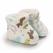 Winter snow baby boots with warm fluff lining and colloidal sole, photo 61 for cold-weather stroller walks.