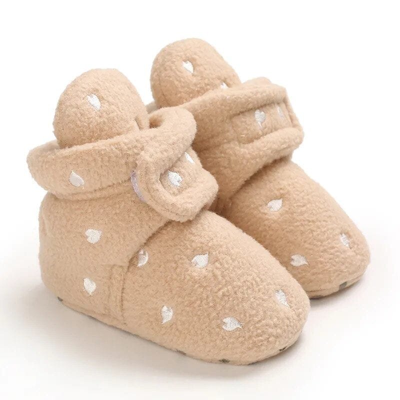 Winter snow baby boots with warm fluff lining and colloidal sole, photo 92 for snow day outings.