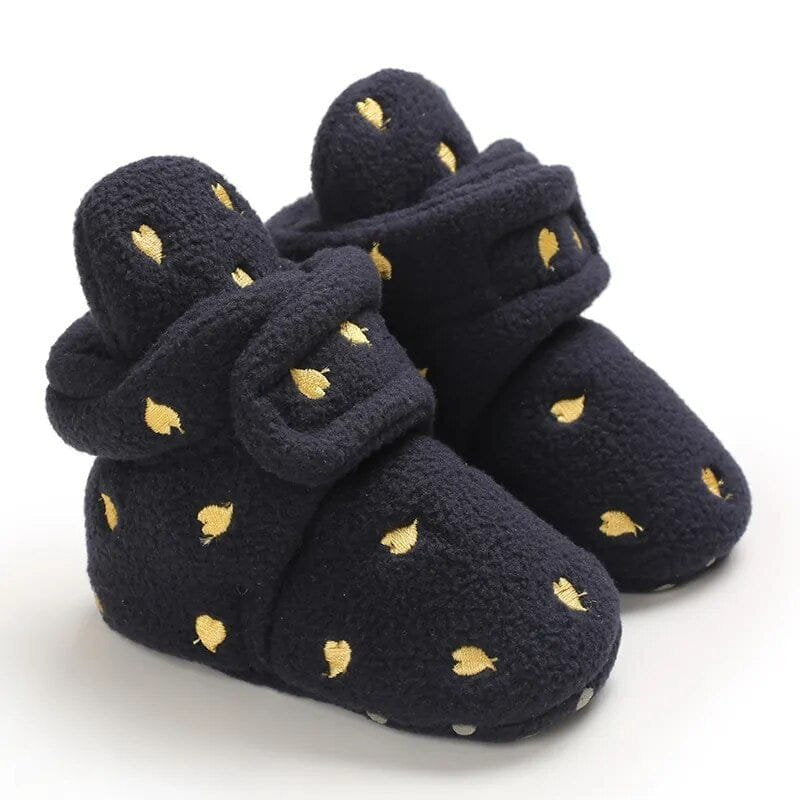Winter snow baby boots with warm fluff lining and colloidal sole, photo 96 for outdoor walks in the cold.