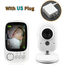Screen menu and settings on the wireless video baby monitor, adjusting volume and alerts for overnight monitoring.