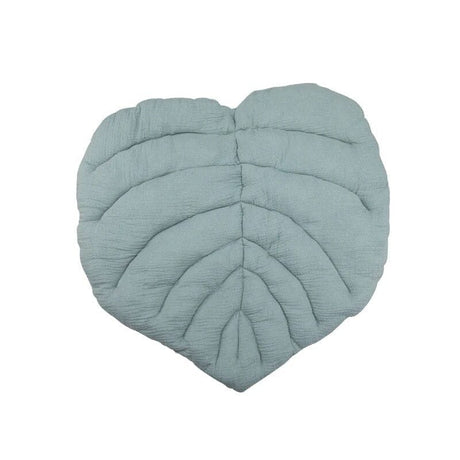 Heart-shaped cushion with a textured surface