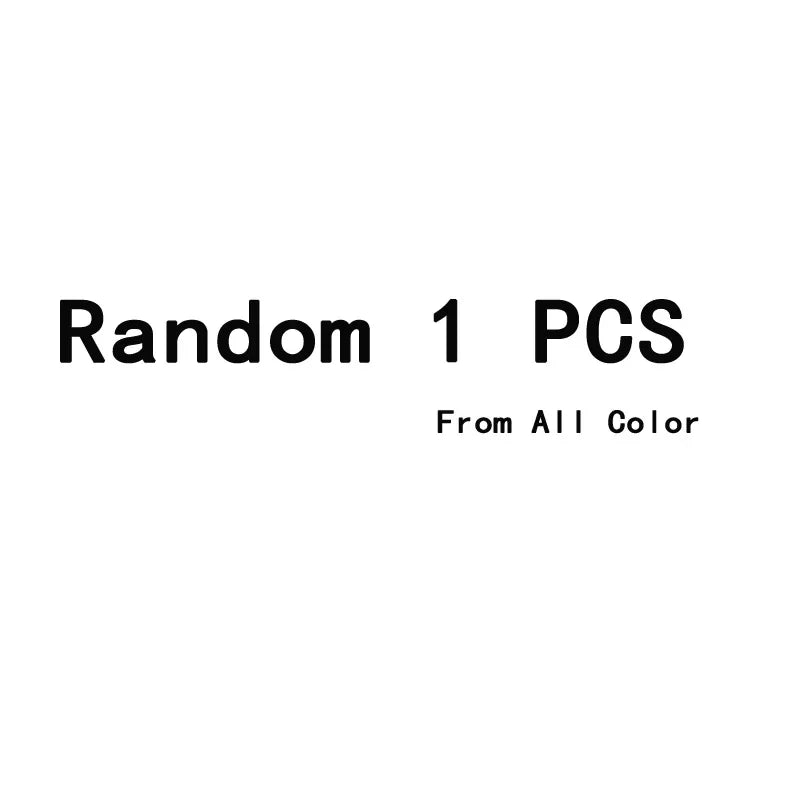 Text graphic reading Random 1 PCS From All Color