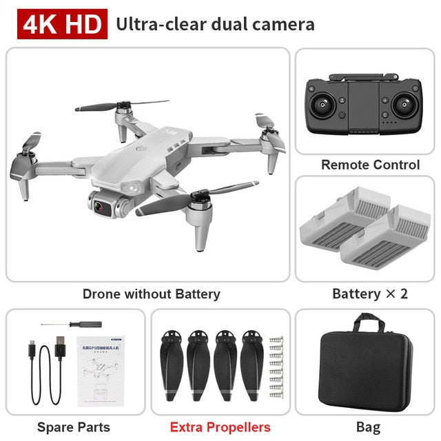 4K HD dual camera with GPS 5G WIFI FPV Drone