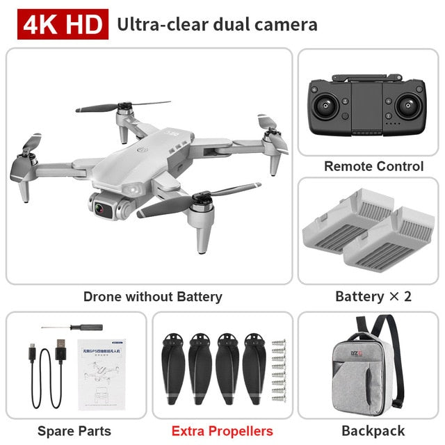 4K HD dual camera with GPS 5G WIFI FPV Drone