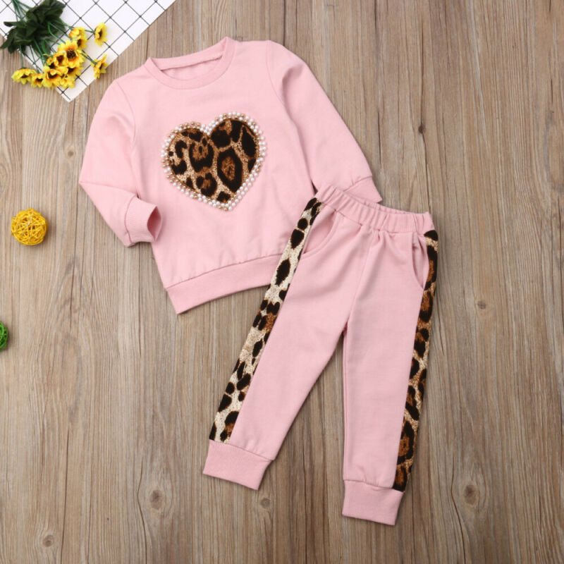 1-5 Years Autumn Winter Toddler Kids Baby Girls Clothes