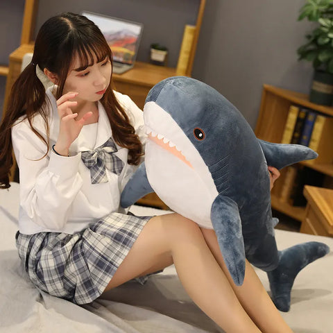 45/60/80cm Cute Shark Plush Toy
