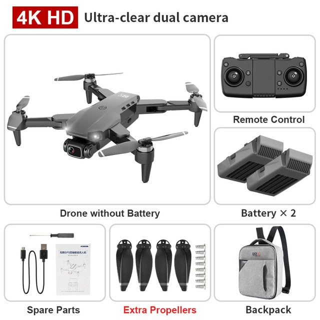 4K HD dual camera with GPS 5G WIFI FPV Drone