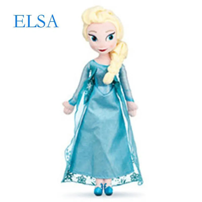  Frozen Snow Queen Elsa & Anna Plush Doll