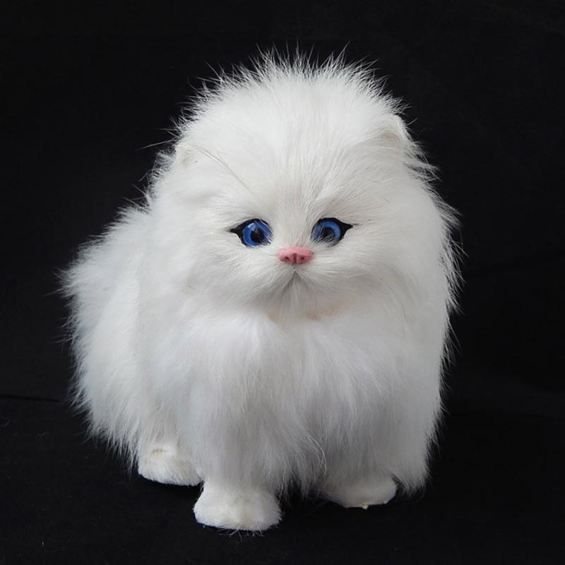 Electric Simulation Stuffed Plush Cats Toys