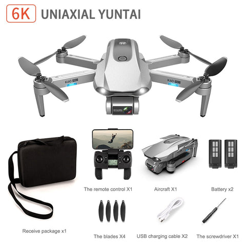 K60 Pro GPS Drone with Professional 6K Dual Camera 