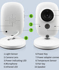  Baby Monitor High Resolution Security Camera