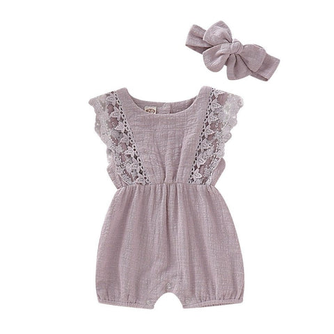 Summer Baby Girl Rompers Newborn Baby Clothes