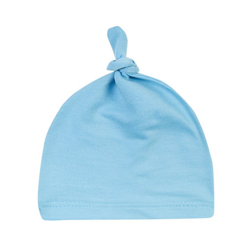  Baby Cotton Knot Beanies Toddler Girls Sleep Caps