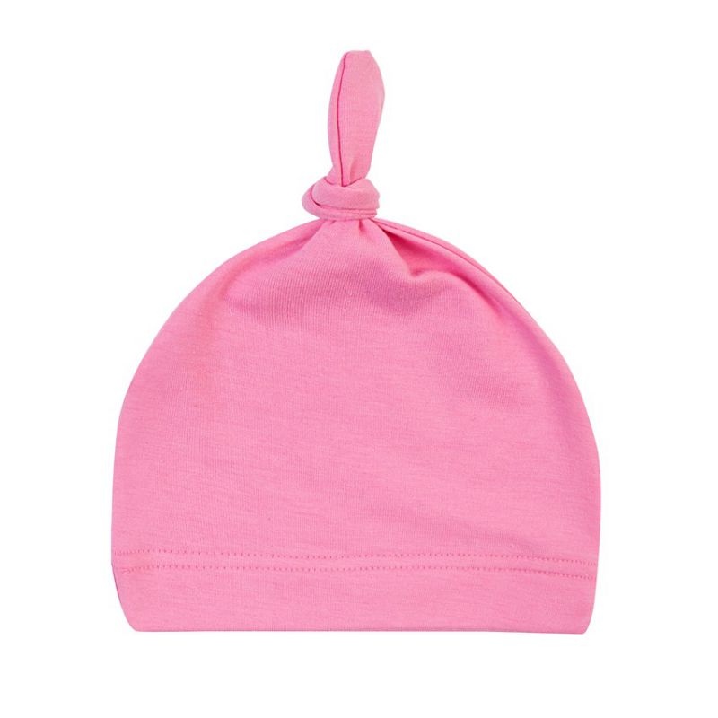  Baby Cotton Knot Beanies Toddler Girls Sleep Caps