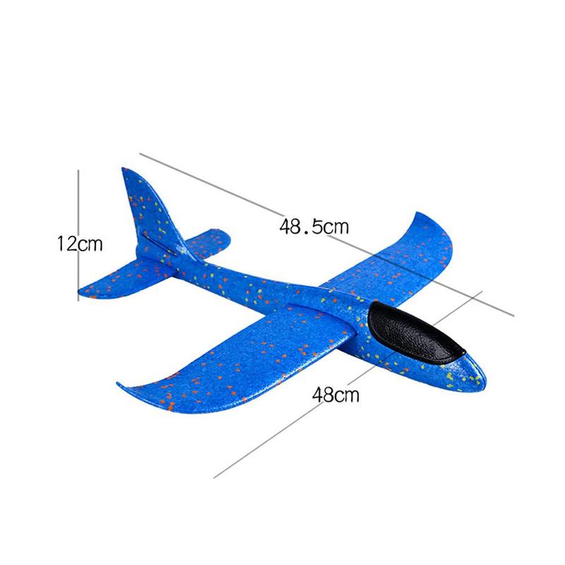 48CM Hand Throw Foam Plane Outdoor Toys