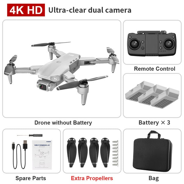 4K HD dual camera with GPS 5G WIFI FPV Drone