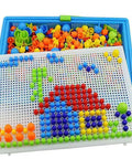 296-Piece Mushroom Nail Beads Puzzle