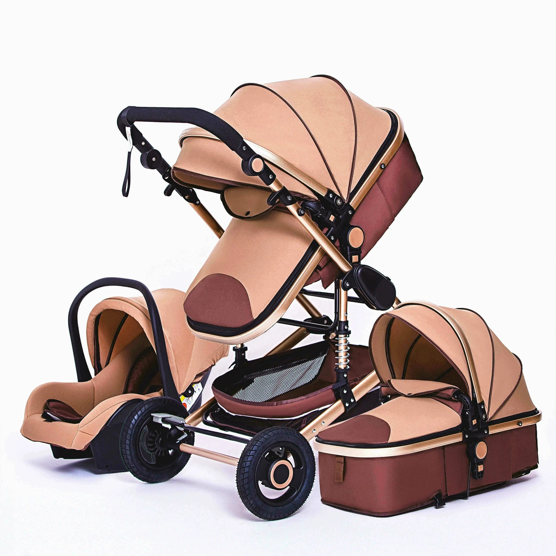 Multifunctional 3-in-1 Baby Stroller