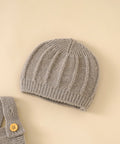 Sleeveless Knitted Romper & Hat Set
