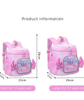 Pink Unicorn Backpack for Kids