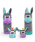 4-Piece Baby Rattle & Foot Finder Socks Set