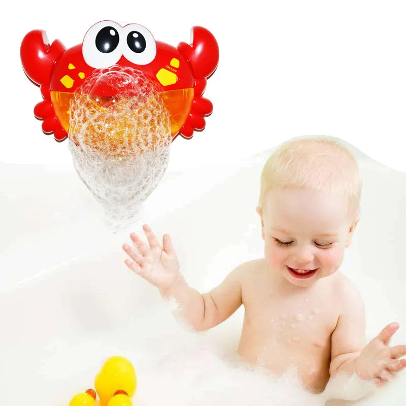 Bubble Crab Bath Toy, Toddler-Friendly