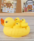 4pcs Rubber Duck Family Set
