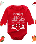 My First Christmas Newborn Rompers