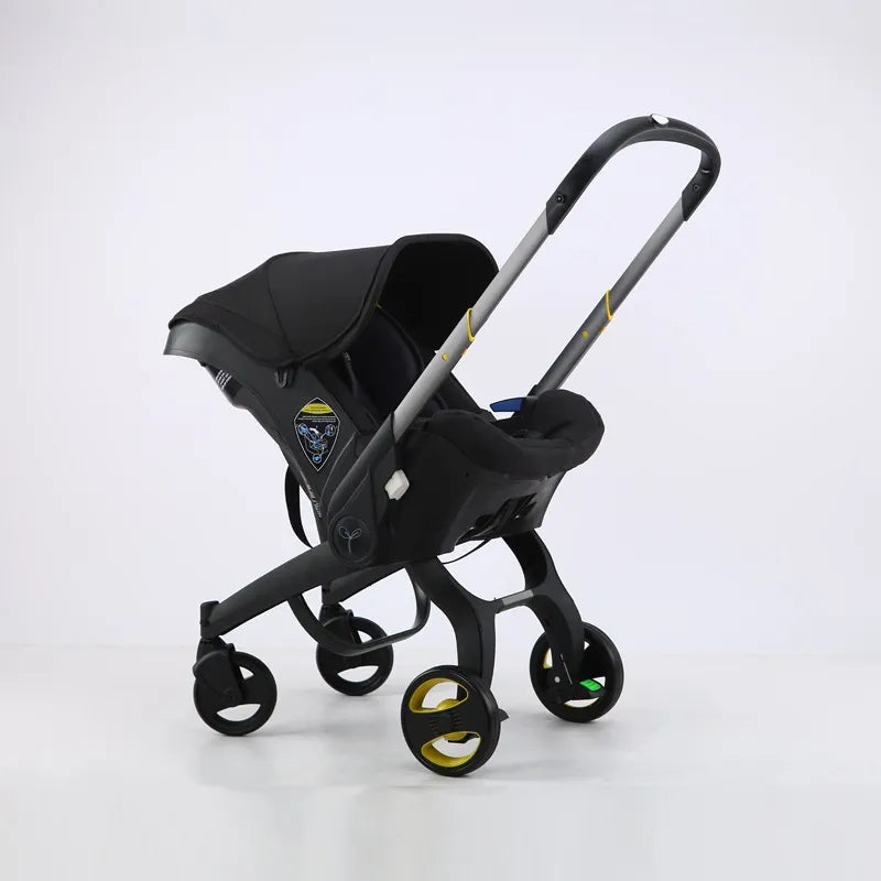 3-in-1 High Landscape Baby Stroller 