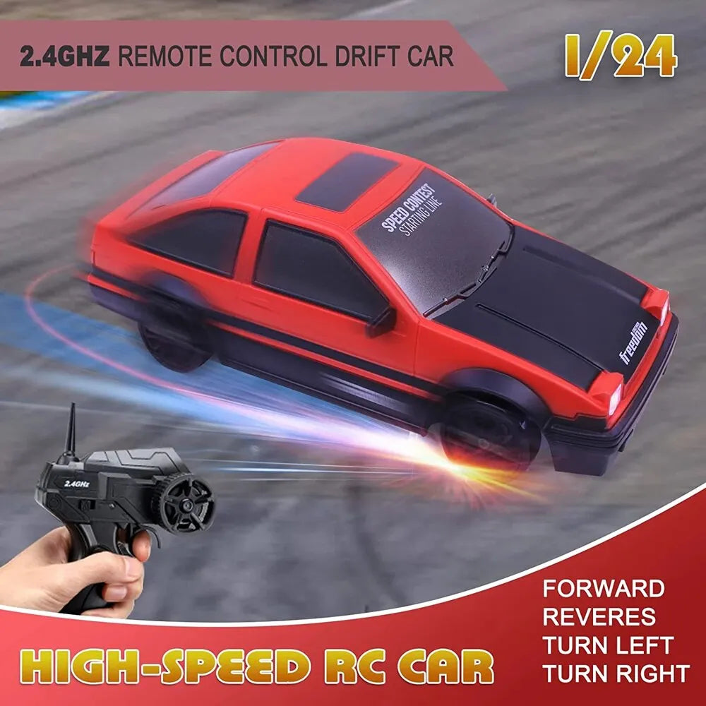 High-Speed 2.4G 4WD RC Drift Car