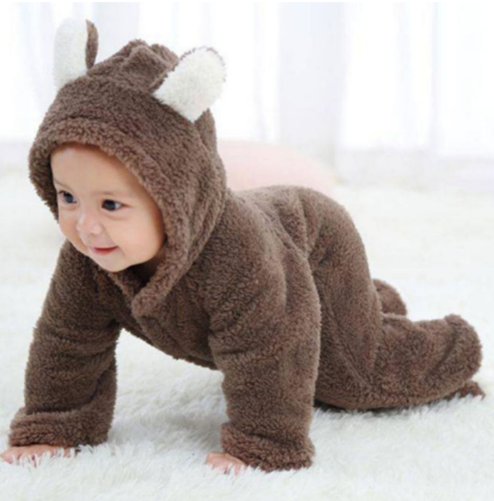 Baby Cartoon Animal Rompers Clothes