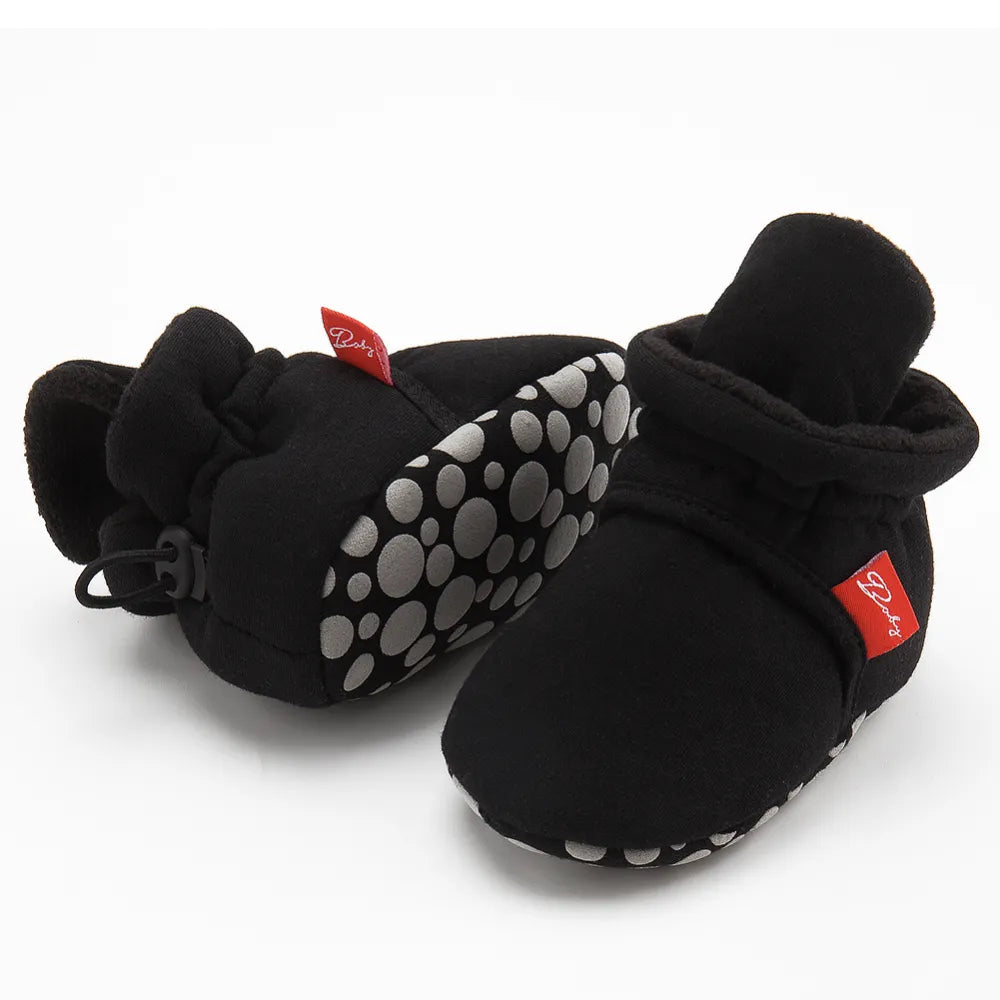 Star Newborn Socks Shoes - Soft, Anti-slip Booties for Infants