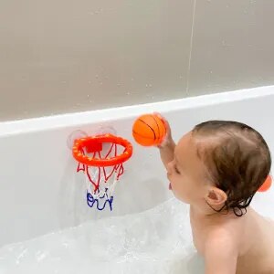 Bath Basketball Hoop & Balls Set