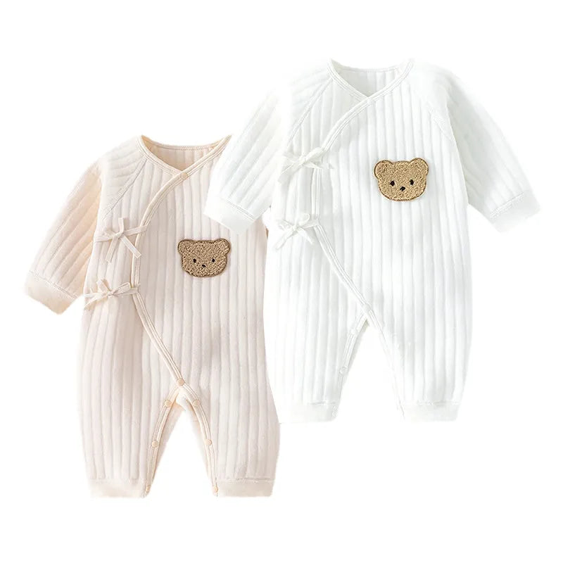 Thickened Cotton Bodysuit 0-6M