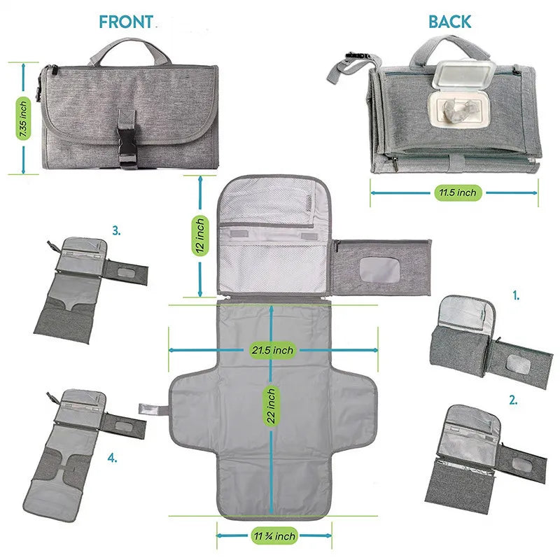 Portable Diaper Changing Pad 