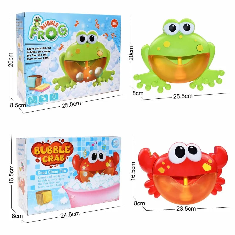 Bubble Crab Bath Toy, Toddler-Friendly