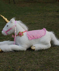 85Cm Jumbo White Unicorn Plush Toys Giant Unicorn Stuffed Animal Horse Toy - Soft Toys