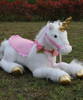 85Cm Jumbo White Unicorn Plush Toys Giant Unicorn Stuffed Animal Horse Toy - Soft Toys