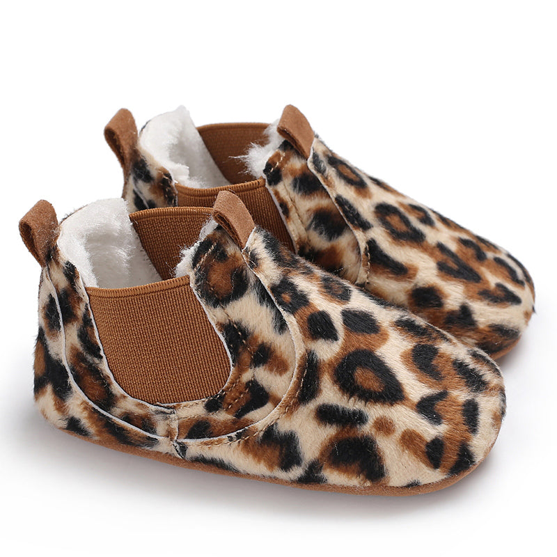 Leopard first walker sneakers shoes