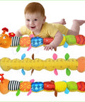1Pcs Baby Toy Musical Caterpillar Rattle With Ring Bell - Educational Toys