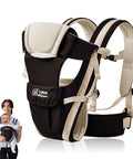 0-30 Months Breathable Front Facing Baby Carrier 4 In 1 - Baby Accessories
